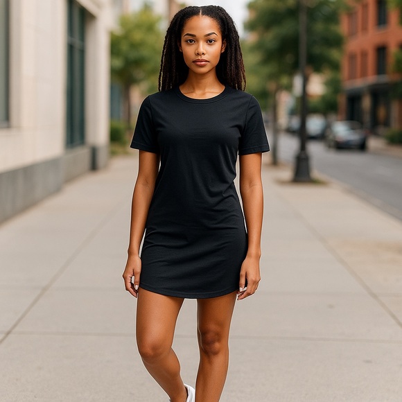 As U Wish Dresses & Skirts - Retro Grunge Skater Rocker Girl Vibes As U Wish Black Dress Goth Whimsigoth